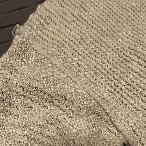 Altar'd State | Cowl Neck, Raw Seams Cream Sweater- Size L - Picture 7 of 7